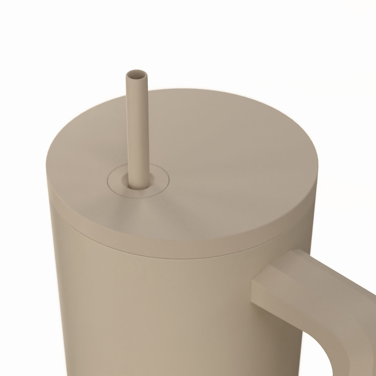 Κούπα Θερμός με Λαβή Καλαμάκι 900Ml Estia Save The Aegean Tumbler Dune 01-41489 Home Οργάνωση & Αποθήκευση Spitishop