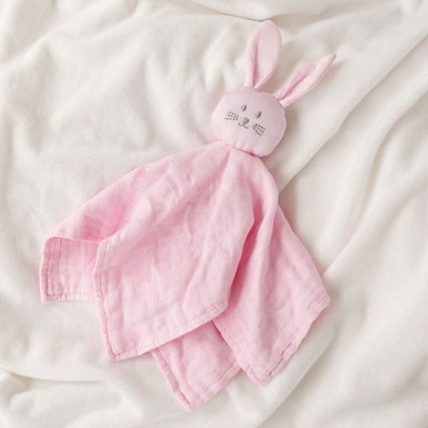 Πανάκι Παρηγοριάς Kiokids Bunny Ροζ 6507