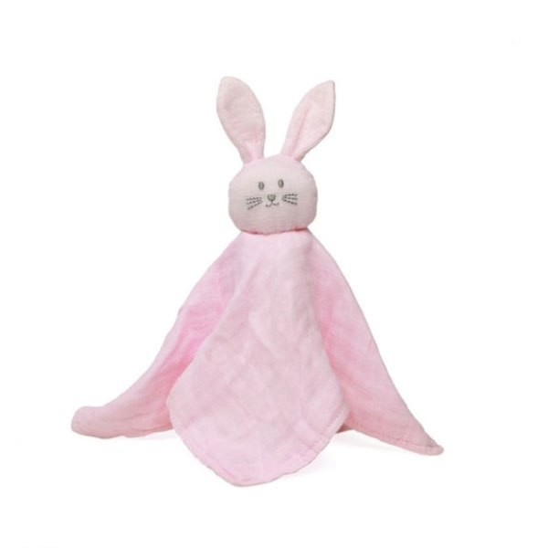 Πανάκι Παρηγοριάς Kiokids Bunny Ροζ 6507