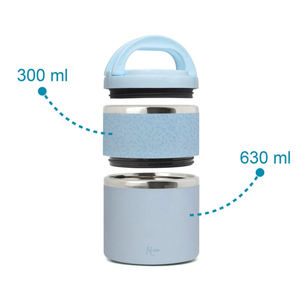 Βρεφικό Θερμός Φαγητού 930ml Kiokids Σιέλ 6627