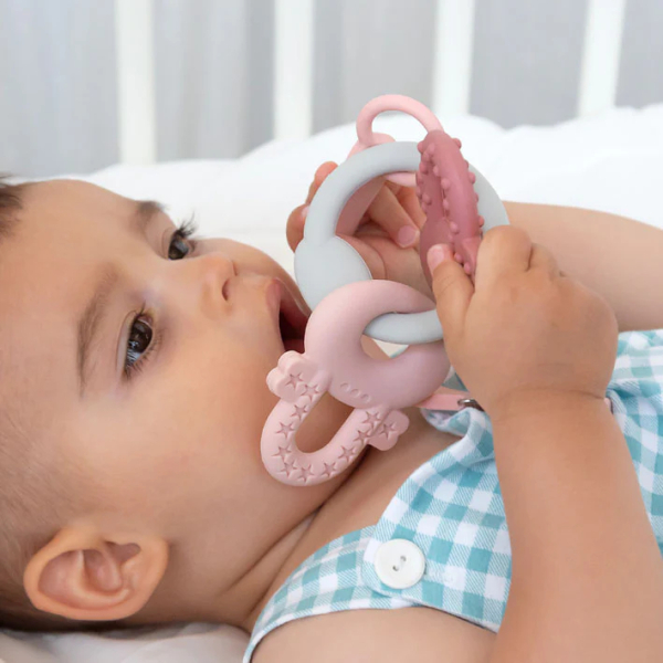 Μασητικό Kiokids Keys Ροζ 4156