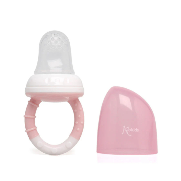 Πιπίλα Φαγητού Kiokids Ροζ 5394