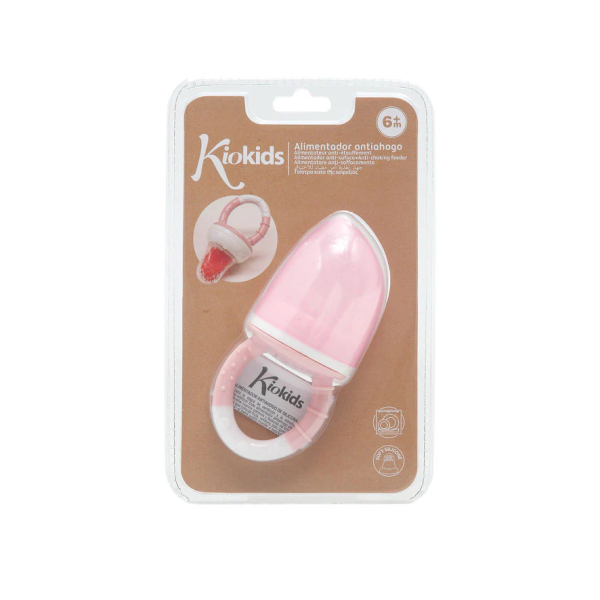 Πιπίλα Φαγητού Kiokids Ροζ 5394