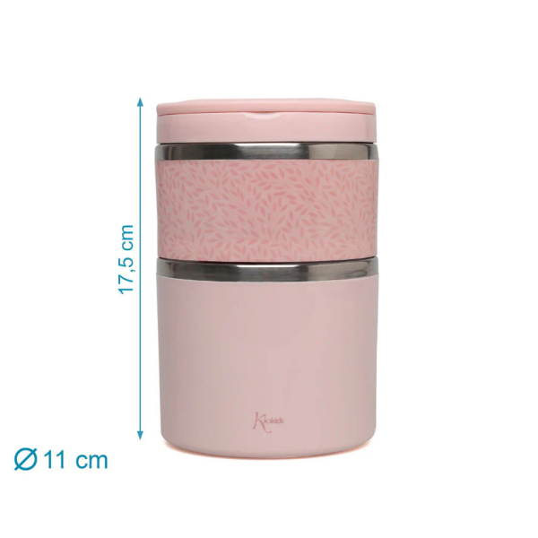 Βρεφικό Θερμός Φαγητού 930ml Kiokids Ροζ 6626