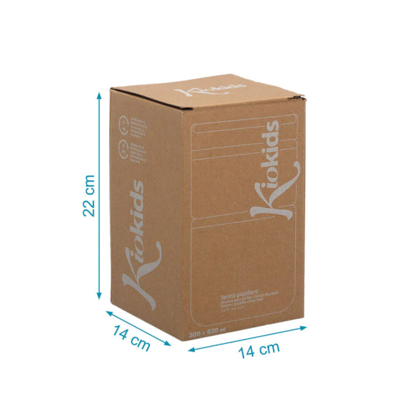 Βρεφικό Θερμός Φαγητού 930ml Kiokids Ροζ 6626