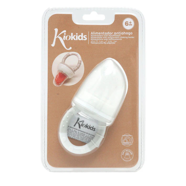 Πιπίλα Φαγητού Kiokids Γκρι 5396