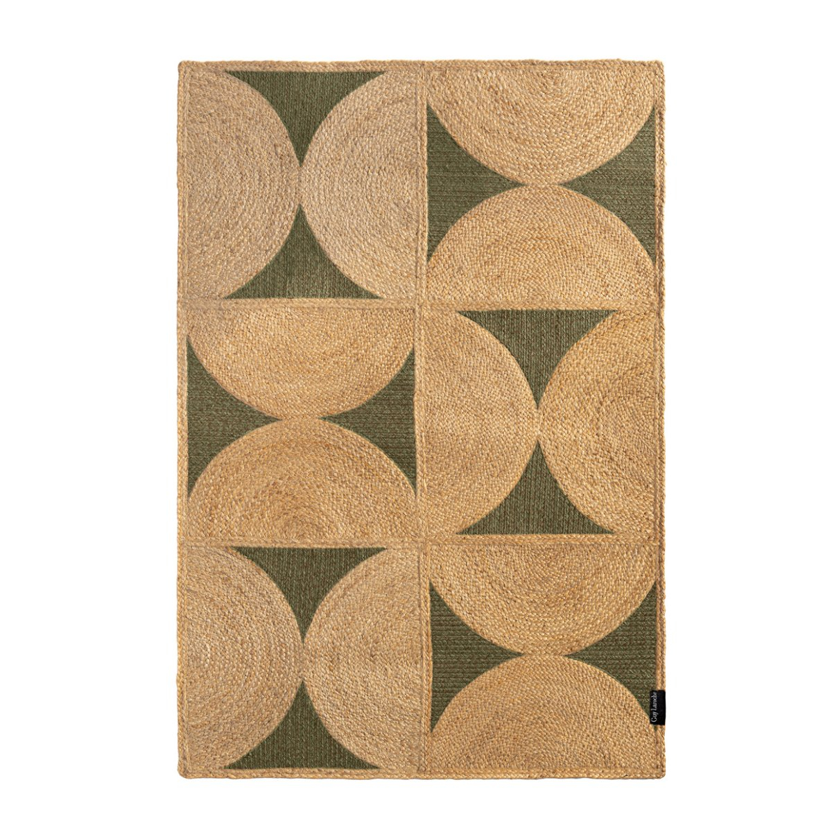 Χαλί Καλοκαιρινό (140X200) Guy Laroche Mirage Olive Home Χαλιά Σαλονιού Spitishop