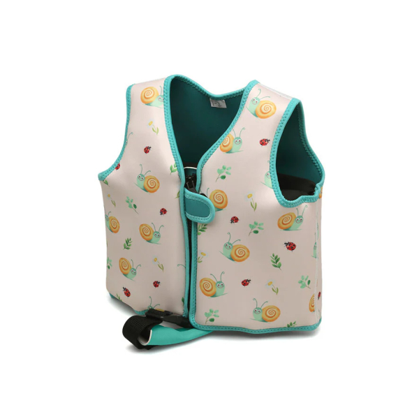Παιδικό Γιλέκο Κολύμβησης (2-3 Ετών) Kiokids Snail Μπεζ 4365