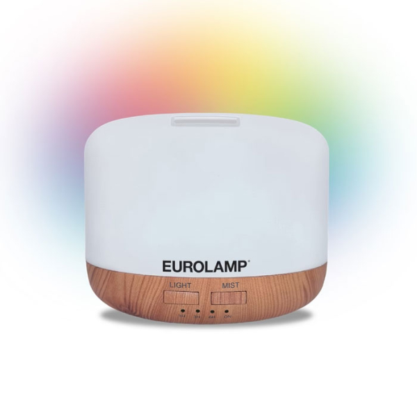 Συσκευή Αρωματοθεραπείας Με Φωτισμό RGB 400ml Eurolamp 300-96003