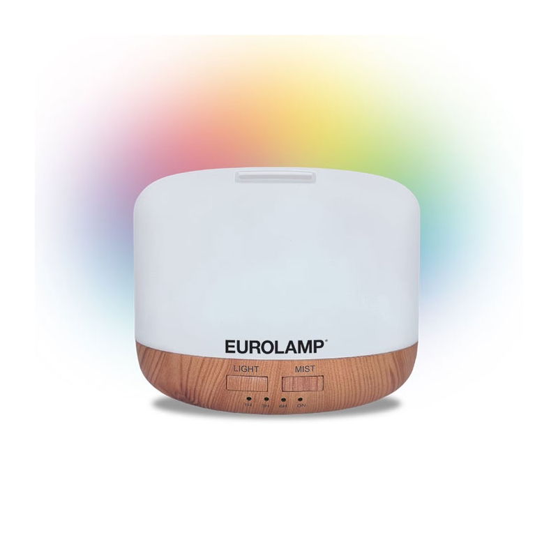 Συσκευή Αρωματοθεραπείας Με Φωτισμό RGB 400ml Eurolamp 300-96003