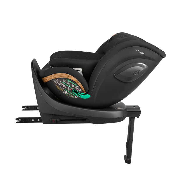 Κάθισμα Αυτοκινήτου ISOfix (40-150εκ. Ύψος) Kikka Boo i-Twist i-size Black 2026