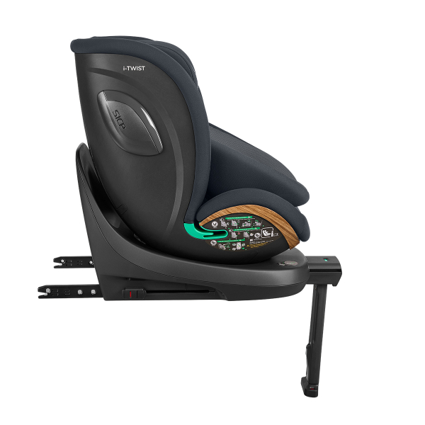 Κάθισμα Αυτοκινήτου ISOfix (40-150εκ. Ύψος) Kikka Boo i-Twist i-size Grey 2026