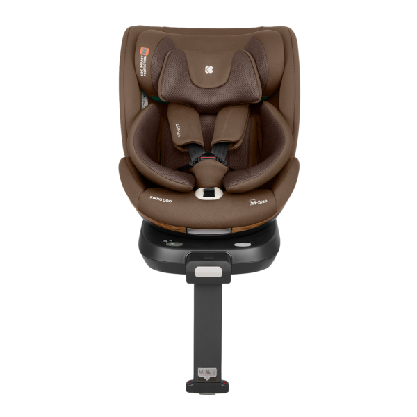Κάθισμα Αυτοκινήτου ISOfix (40-150εκ. Ύψος) Kikka Boo i-Twist i-size Coffee 2026