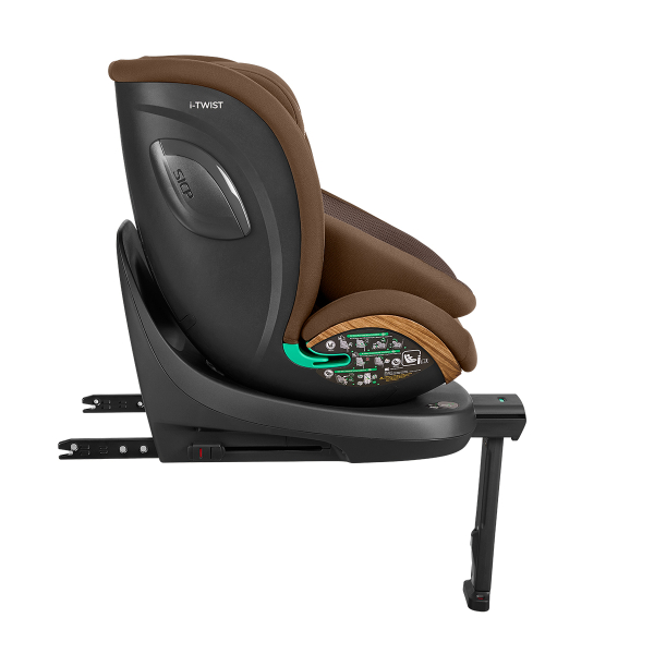Κάθισμα Αυτοκινήτου ISOfix (40-150εκ. Ύψος) Kikka Boo i-Twist i-size Coffee 2026