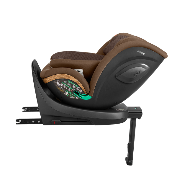 Κάθισμα Αυτοκινήτου ISOfix (40-150εκ. Ύψος) Kikka Boo i-Twist i-size Coffee 2026