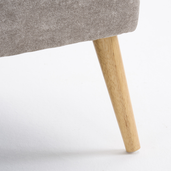 Πολυθρόνα (79x76.5x95.5) Spitishop Embrace Grey/Natural