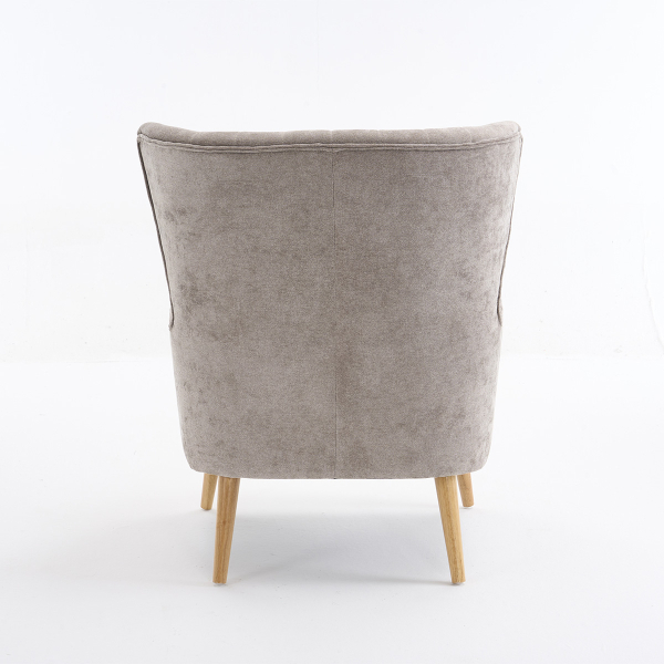 Πολυθρόνα (79x76.5x95.5) Spitishop Embrace Grey/Natural