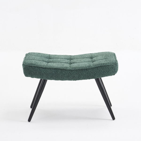 Υποπόδιο Μπουκλέ (60x40x38) Spitishop Ease Green