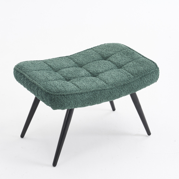 Υποπόδιο Μπουκλέ (60x40x38) Spitishop Ease Green