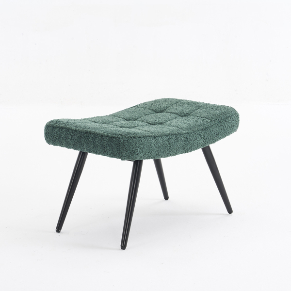 Υποπόδιο Μπουκλέ (60x40x38) Spitishop Ease Green