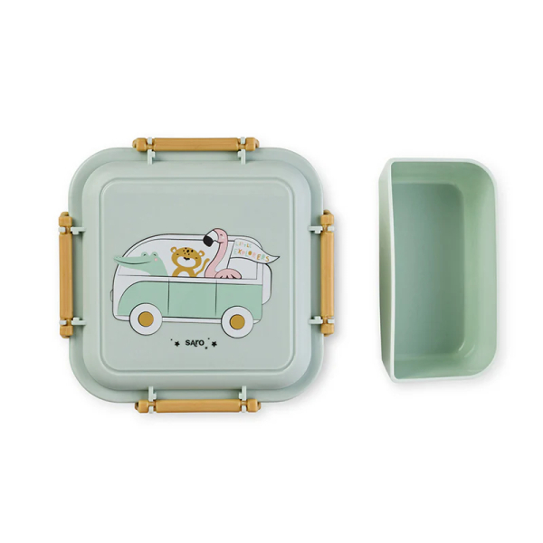Φαγητοδοχείο Με Χωρίσματα 650ml Saro Little Explorers 70083