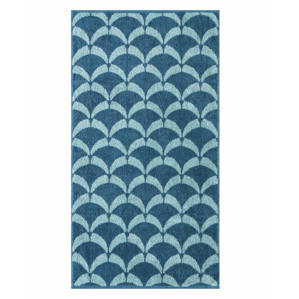 Πετσέτες Προσώπου (Σετ 2τμχ) Kentia Versus Sheru 01 Blue 550gsm