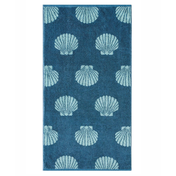 Πετσέτες Προσώπου (Σετ 2τμχ) Kentia Versus Sheru 01 Blue 550gsm