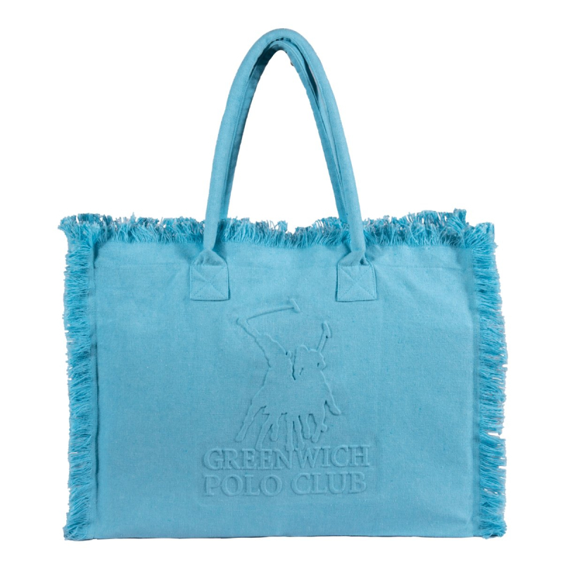 Τσάντα Θαλάσσης (45x35) Greenwich Polo Club Beach 5246 Aqua Blue