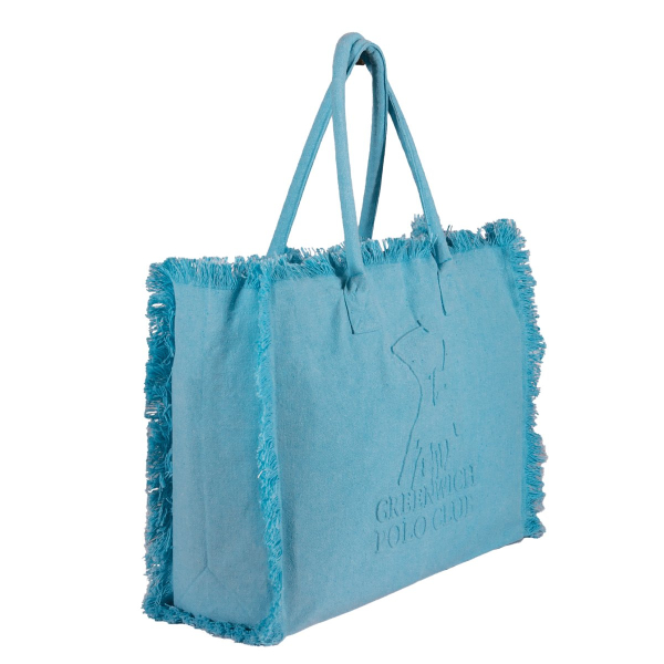 Τσάντα Θαλάσσης (45x35) Greenwich Polo Club Beach 5246 Aqua Blue