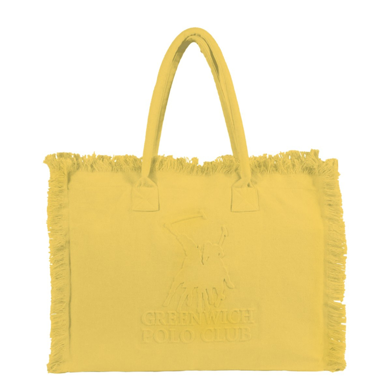 Τσάντα Θαλάσσης (45x35) Greenwich Polo Club Beach 5247 Yellow