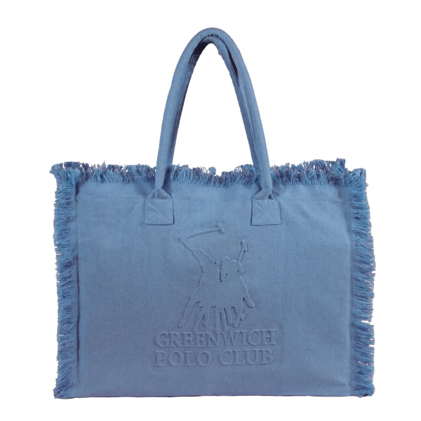 Τσάντα Θαλάσσης (45x35) Greenwich Polo Club Beach 5249 Smoke Grey