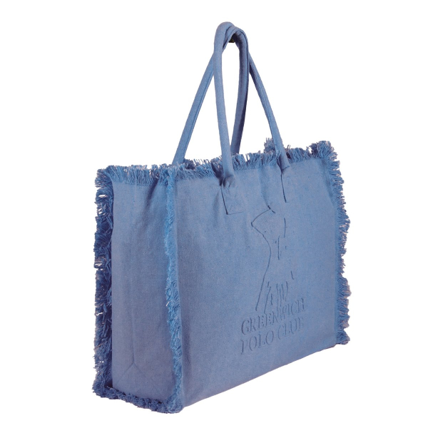 Τσάντα Θαλάσσης (45x35) Greenwich Polo Club Beach 5249 Smoke Grey