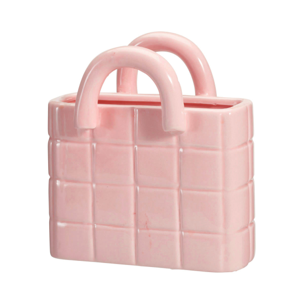 Διακοσμητικό Βάζο (15x9x16.5) K-M Pink NB1250430