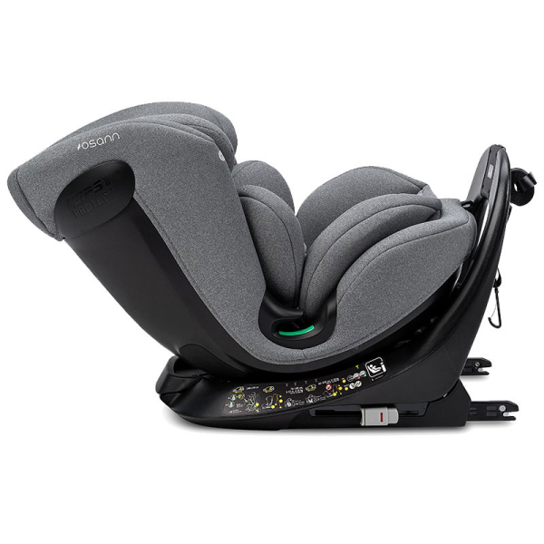 Κάθισμα Αυτοκινήτου ISOfix (0-36kg/40-150εκ. Ύψος) Osann Taos 360 i-Size Iron