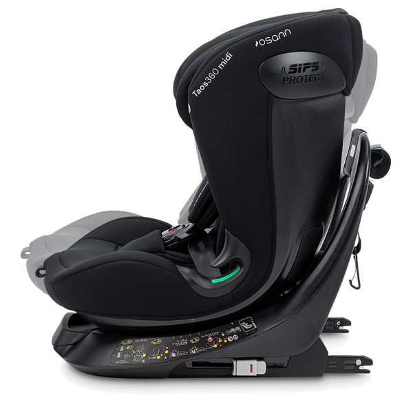 Κάθισμα Αυτοκινήτου ISOfix (9-36kg/76-150εκ. Ύψος) Osann Taos Midi 360 i-Size Carbon