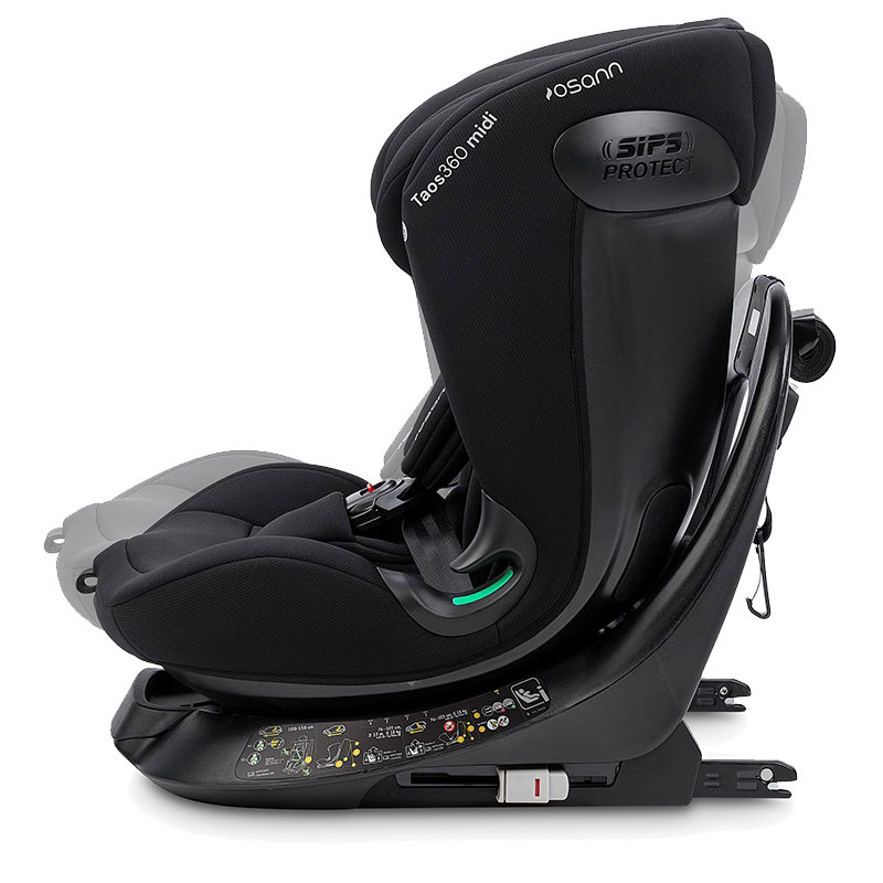 Κάθισμα Αυτοκινήτου ISOfix (9-36kg/76-150εκ. Ύψος) Osann Taos Midi 360 i-Size Carbon φωτογραφία