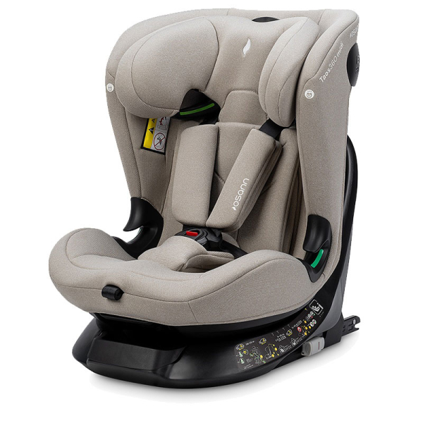Κάθισμα Αυτοκινήτου ISOfix (0-36kg/76-150εκ. Ύψος) Osann Taos Midi 360 i-Size Wheat