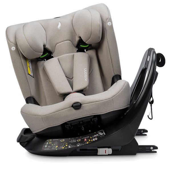 Κάθισμα Αυτοκινήτου ISOfix (0-36kg/76-150εκ. Ύψος) Osann Taos Midi 360 i-Size Wheat
