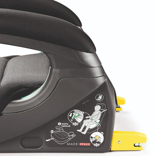 Κάθισμα Αυτοκινήτου Booster ISOfix (6-12 Ετών/15-36kg) PEG Shuttle Crystal Black