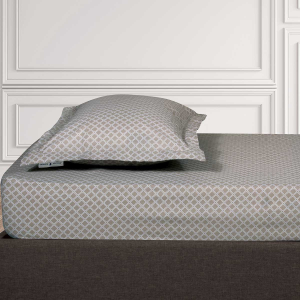 Σεντόνι Ημίδιπλο Με Λάστιχο (120x200+35) Greenwich Polo Club Loft Rhombus