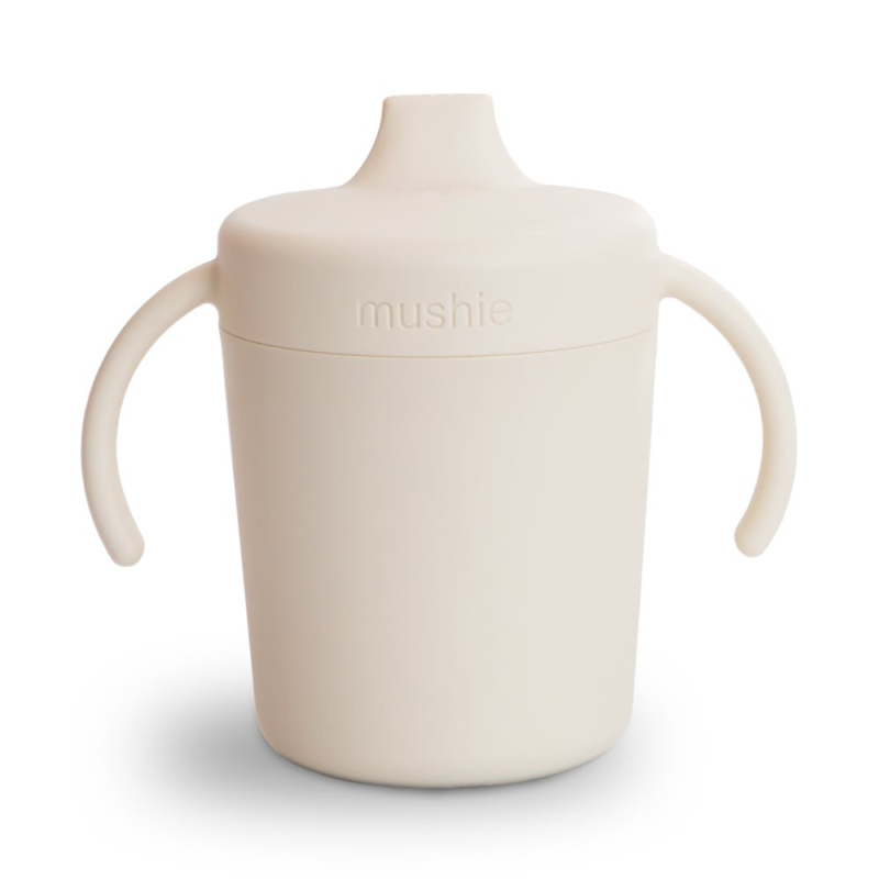 Ποτήρι Εκπαιδευτικό 230ml Mushie Ivory 66-100128