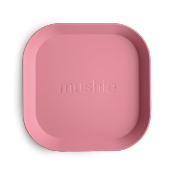 Πιάτα (Σετ 2τμχ) Mushie Dusty Rose 66-102153