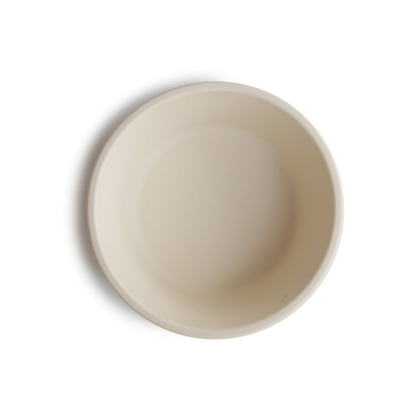 Μπολ Σιλικόνης 280ml Mushie Ivory 66-2330094
