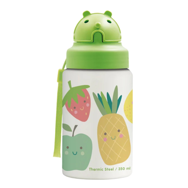 Παγούρι - Θερμός 350ml Με Καλαμάκι Laken Fruits