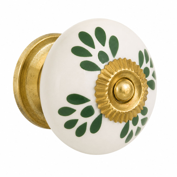 Πόμολα (Σετ 2τμχ) A-S Dayana Ceramic 195128