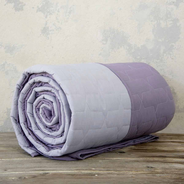 Κουβερλί Υπέρδιπλο (220x240) 2 Όψεων Nima Bed Linen Deploy