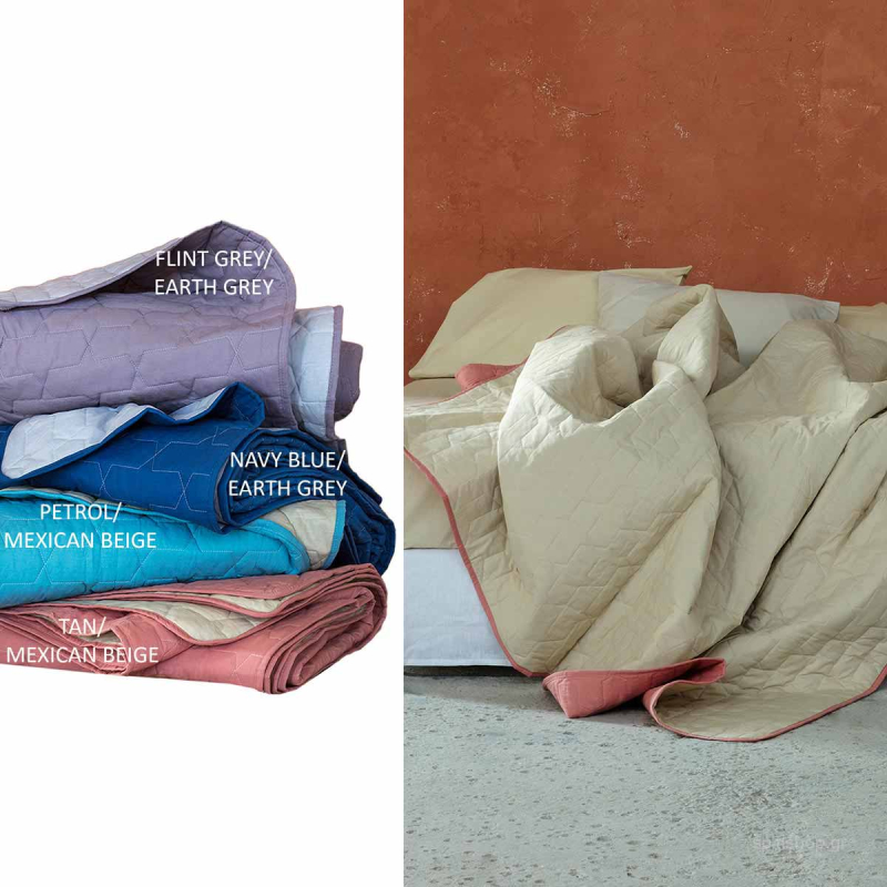 Κουβερλί King Size (240x265) 2 Όψεων Nima Bed Linen Deploy