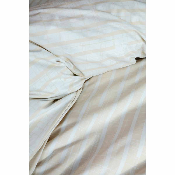 Κουβερλί Μονό (160x240) Nima Bed Linen Evenness Beige