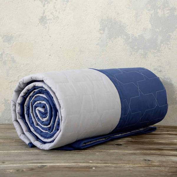 Κουβερλί King Size (240x265) 2 Όψεων Nima Bed Linen Deploy