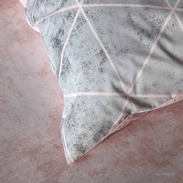 Κουβερλί Μονό (160x240) Nima Bed Linen Swank Grey